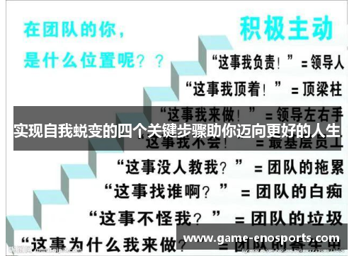 实现自我蜕变的四个关键步骤助你迈向更好的人生